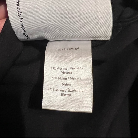 Pyer Moss Oversized Artsy Black High Neck Top Sz XS - Picture 9 of 13